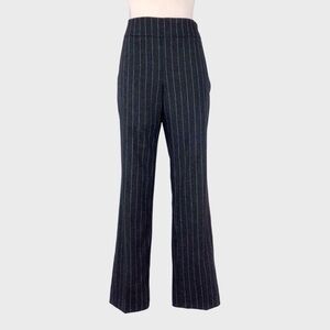Armani Collezioni Pinstripe Wool Angora Blend Pant